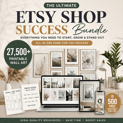 Complete Etsy Business System: Masterclass Course & Creation Tools & Certificate - ArkoTools
