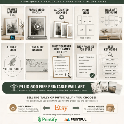 Complete Etsy Business System: Masterclass Course & Creation Tools & Certificate - ArkoTools